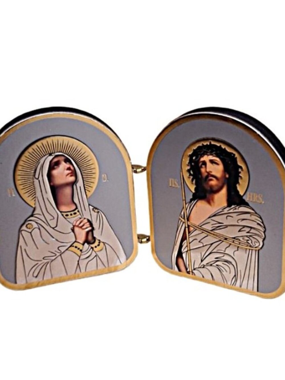 Deva Mary & Jesus Wisdom of God Christian Orthodox Travel of Alter Diptych